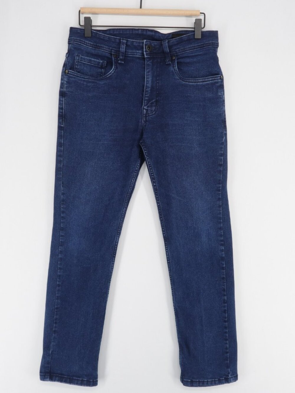 The Perfect Jean Slim Thick Jeans Mens 30x28 Blue Mid Rise Stretch Denim Dark
